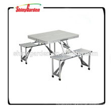Portable Folding Camping Aluminium Table With Chairs